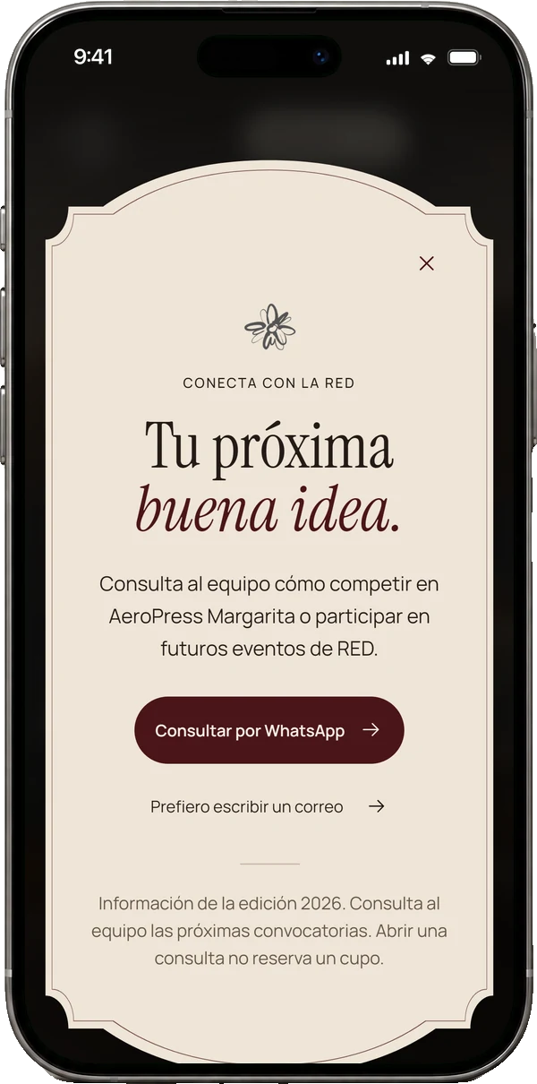 Step 3 on mobile: the sponsor plans pop-up